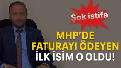 MHP’de faturayı ödeyen ilk isim o oldu!